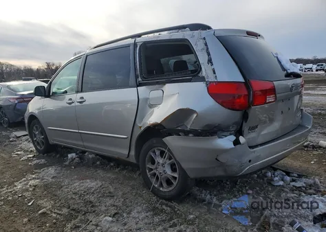 2004 Toyota Sienna Le из США, поврежденный, VIN 5TDBA23CX4S016779
